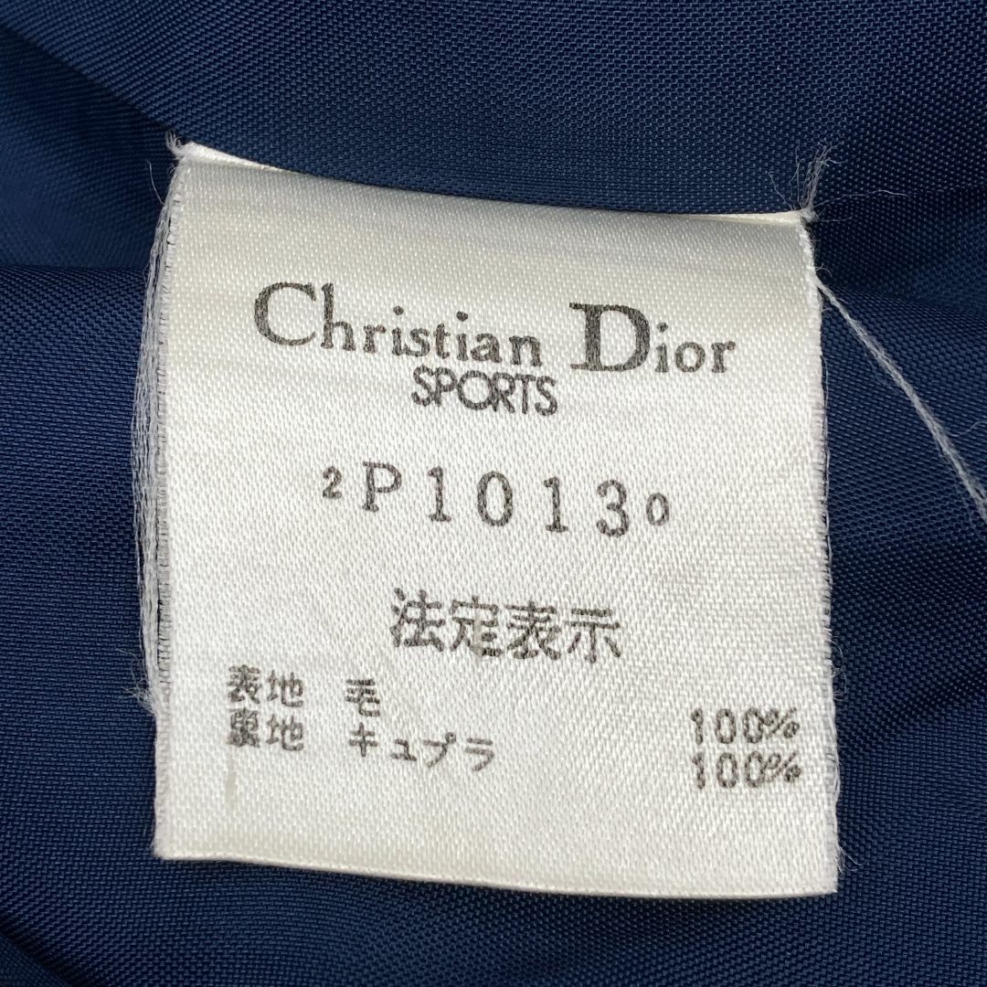 Christian Dior(クリスチャンディオール)のクリスチャン ディオール　テーラードジャケット　ヴィンテージ　Lサイズ　ウール レディースのジャケット/アウター(テーラードジャケット)の商品写真