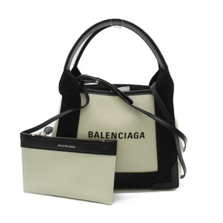 バレンシアガ(Balenciaga)のバレンシアガ ネイビー カバス XS AJ 2wayショルダーバッグ(ハンドバッグ)
