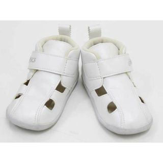 アシックス(asics)の【値下げ!】◇アシックス/asics◇13cm シューズ/靴 白 本革【中古】子供 キッズ kids ベビー baby 男の子 女の子 春夏秋冬 015032 shoes(その他)