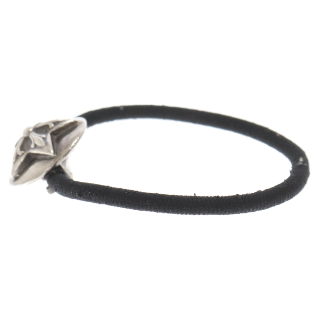 Chrome Hearts(クロムハーツ)のCHROME HEARTS クロムハーツ HAIRBAND/スターボタンヘアゴム コンチョ シルバー レディースのアクセサリー(その他)の商品写真