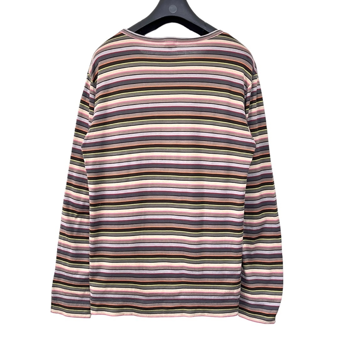 Paul Smith(ポールスミス)の匿名発送　美品　ポールスミス  マルチボーダーデザインコットンカットソー　M メンズのトップス(Tシャツ/カットソー(七分/長袖))の商品写真