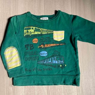 ティンカーベル(TINKERBELL)のティンカーベル　薄手トレーナー　100 電車(Tシャツ/カットソー)