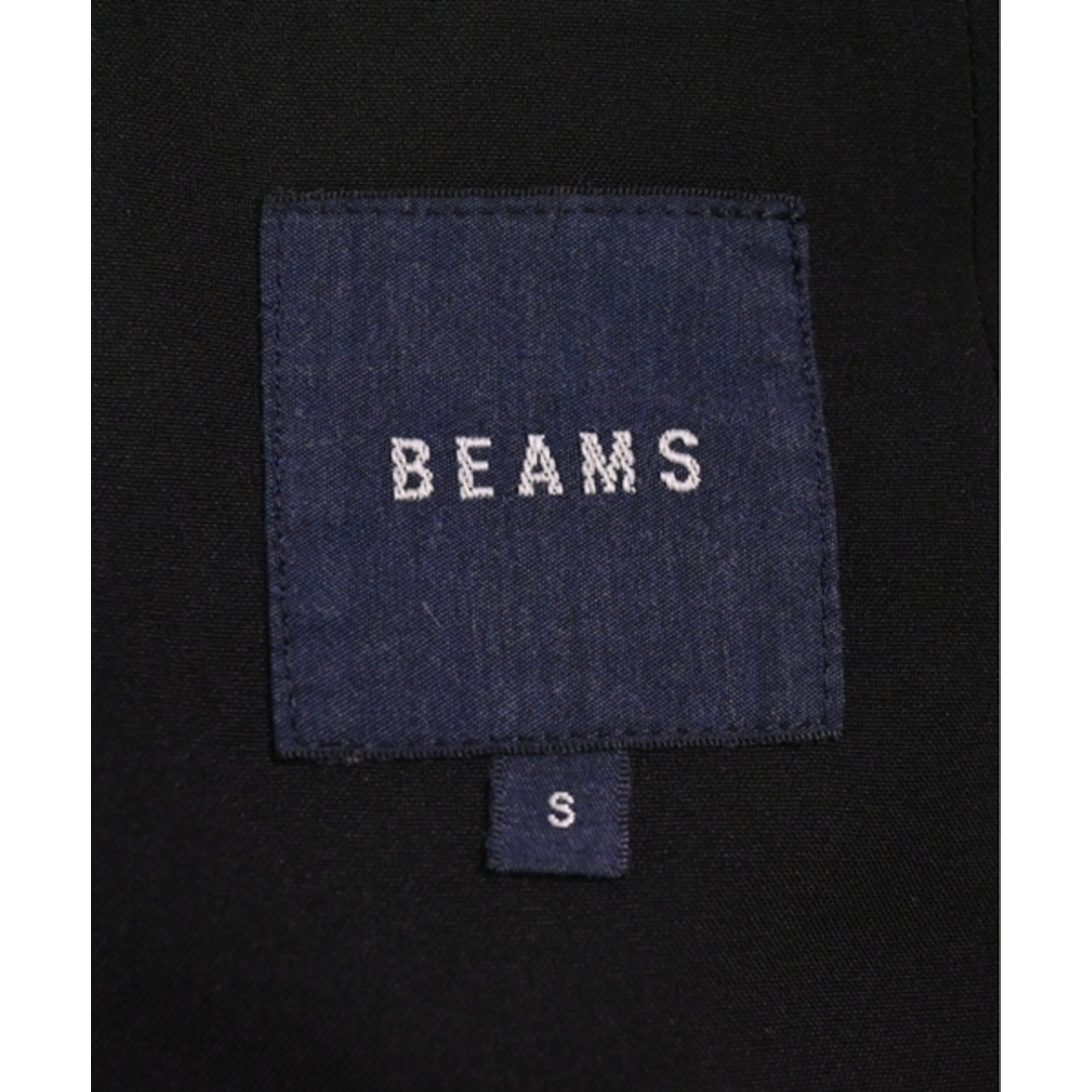 BEAMS(ビームス)のBEAMS ビームス カジュアルジャケット S 黒 【古着】【中古】 メンズのジャケット/アウター(テーラードジャケット)の商品写真