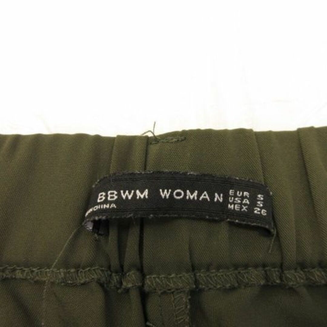 other(アザー)のBBWM WOMAN ロングパンツ タック カーキ 緑 S  レディースのパンツ(その他)の商品写真