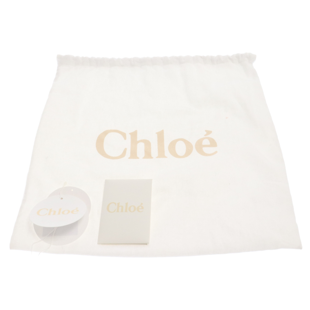 Chloe(クロエ)のChloe クロエ ロゴ刺繍レザーハンドルラフィアトートバッグ ショルダーバッグ ベージュ ブラウン レディース 01-23-60-65 レディースのバッグ(トートバッグ)の商品写真