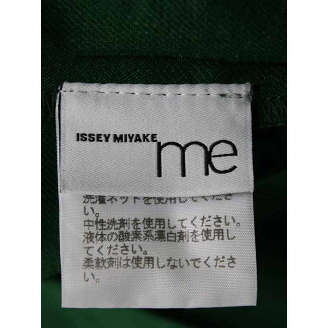 ISSEY MIYAKE(イッセイミヤケ)の【春物 新入荷】‡ISSEY MIYAKE/イッセイミヤケ‡プリーツオーバーサイズワンピース/ベルト付き/七分袖 グリーン/緑 レディース 【中古】春夏 512042 レディースのワンピース(その他)の商品写真