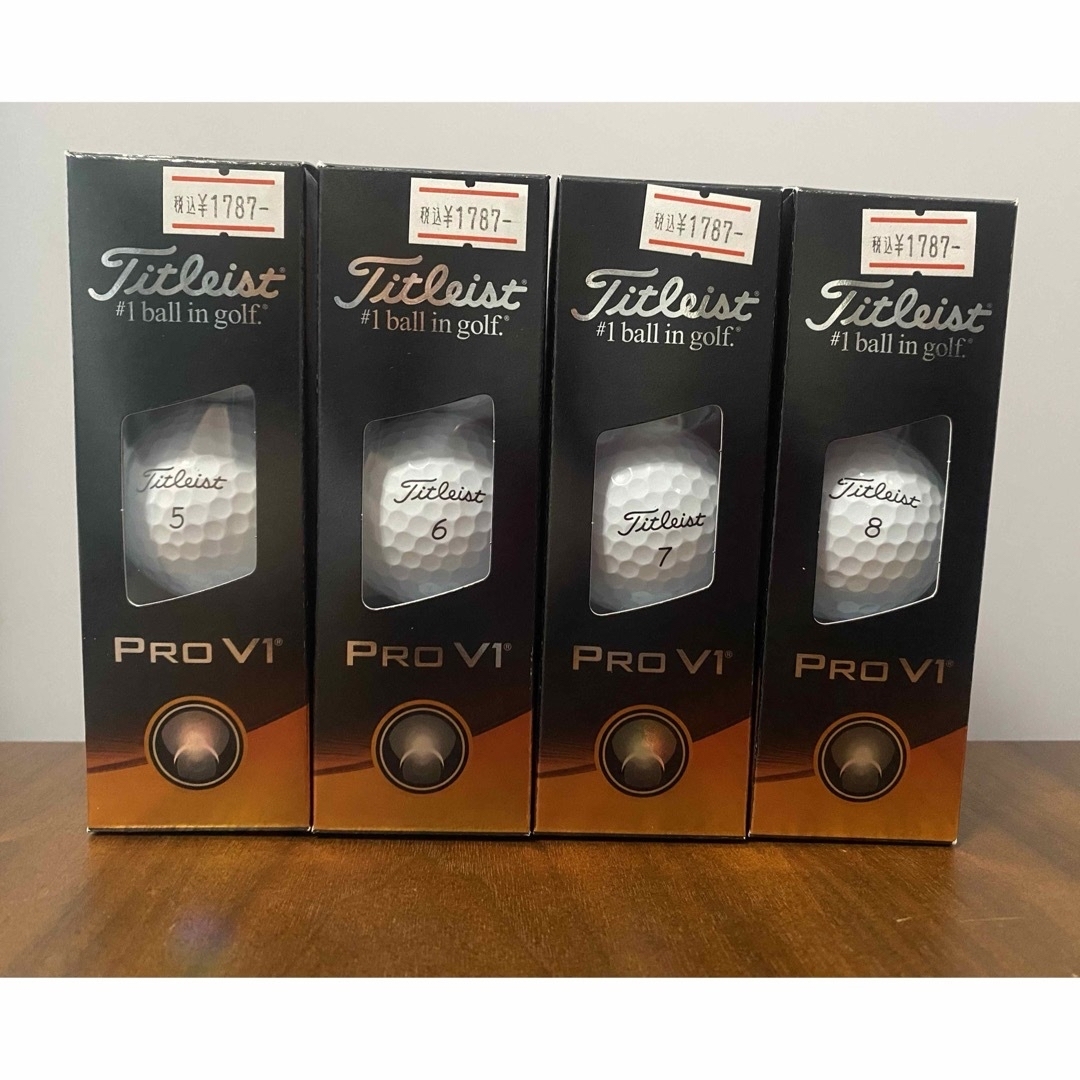 Titleist(タイトリスト)のタイトリスト★PRO V1 ※箱無し スポーツ/アウトドアのゴルフ(その他)の商品写真