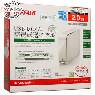 バッファロー(Buffalo)のBUFFALO 外付HDD　HD-LB2.0TU3-WHC　2.0TB USB3.0　展示品(PC周辺機器)