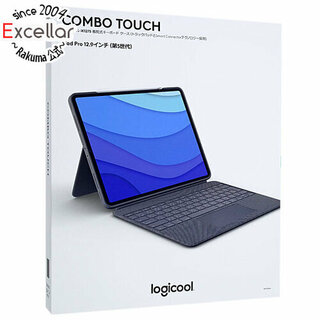 ロジクール(Logicool)のロジクール　iPad Pro 12.9インチ用 トラックパッド＆キーボード一体型ケース COMBO TOUCH iK1275GRAr　訳あり 元箱あり(PC周辺機器)