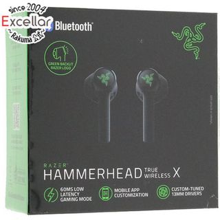 レイザー(Razer)のRazer　Hammerhead True Wireless X RZ12-03830100-R3A1　ブラック(ヘッドフォン/イヤフォン)