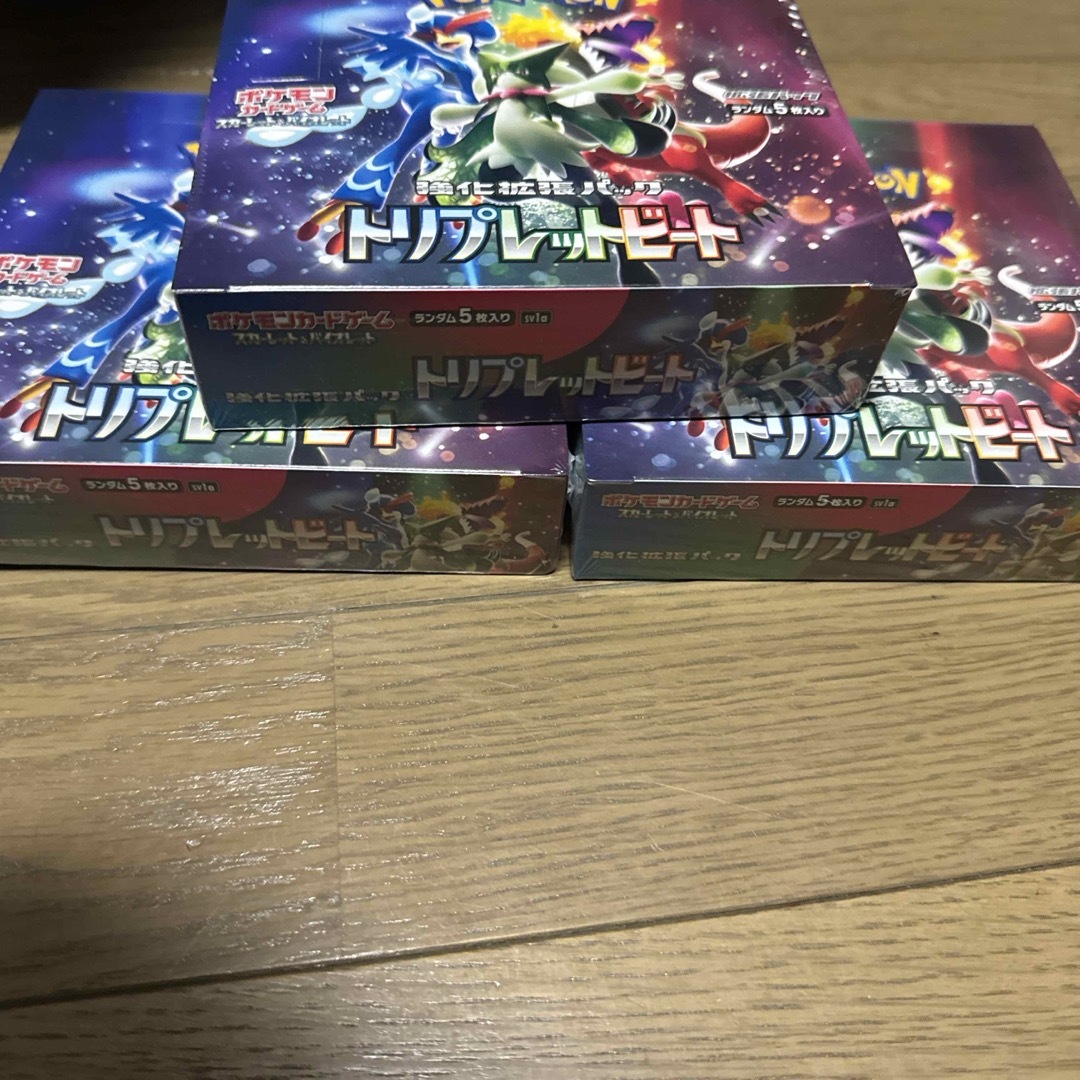 ポケモン - ポケモンカード トリプレットビート シュリンク付き 3box