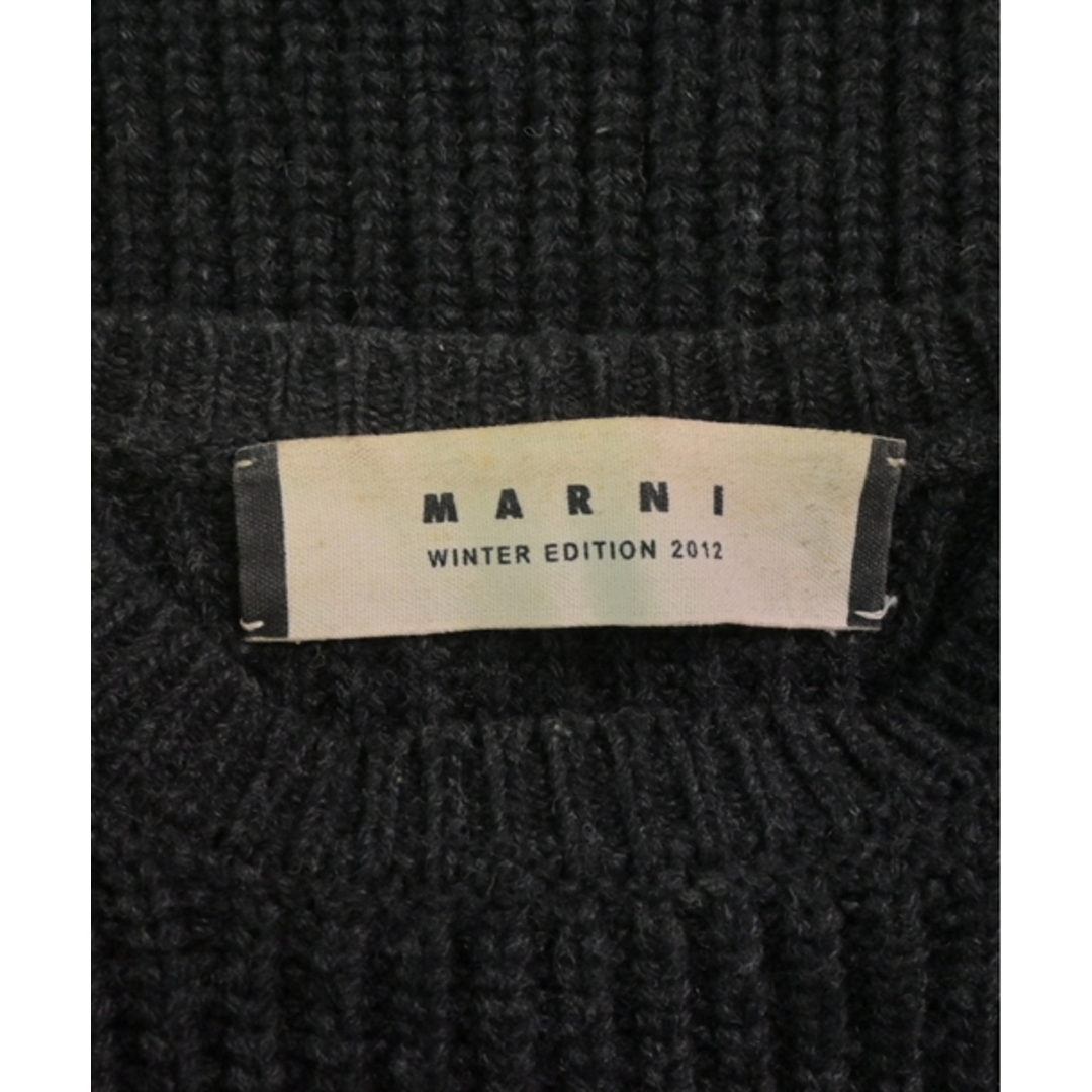 Marni(マルニ)のMARNI マルニ ニット・セーター 40(M位) ダークグレー 【古着】【中古】 レディースのトップス(ニット/セーター)の商品写真