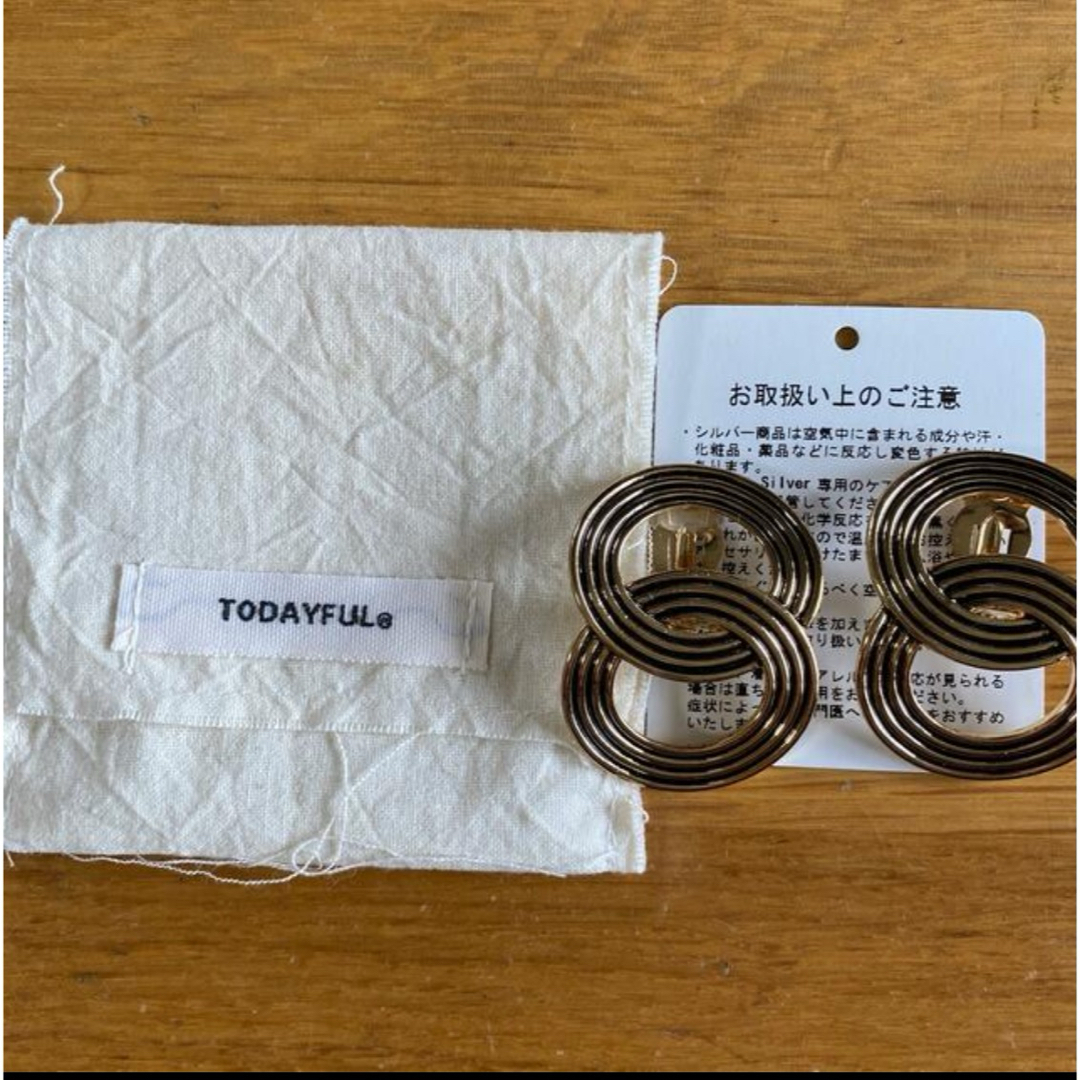 TODAYFUL(トゥデイフル)のtodayful イヤリング レディースのアクセサリー(イヤリング)の商品写真