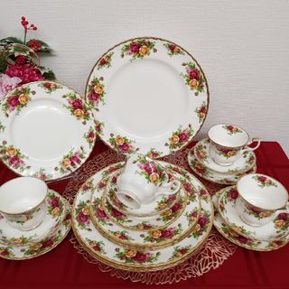 ロイヤルアルバート(ROYAL ALBERT)の新品 ROYAL ALBERT ロイヤルアルバートオールドカントリーロー 20個(食器)