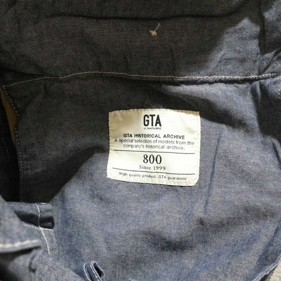 G.T.A(ジーティーアー)のGTA スリムストレートパンツ テーパードシルエットスラックスパンツ M相当 メンズのパンツ(スラックス)の商品写真