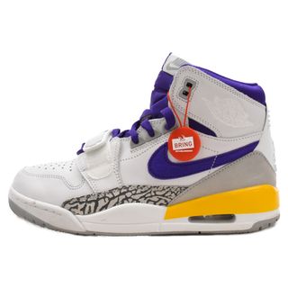 ナイキ(NIKE)のNIKE ナイキ Air Jordan Legacy 312 Lakers AV3922 157 エアジョーダン レガシー312 レイカーズ ハイカットスニーカー ホワイト/パープル US8/26.0cm(スニーカー)