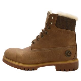 KITH キス ×TIMBERLAND 6IN WP WARM LINED BOOT 0A592A ティンバーランド ハイカットボア付きレザーブーツ 6インチ ブラウン US9.5/27.5cm(ブーツ)