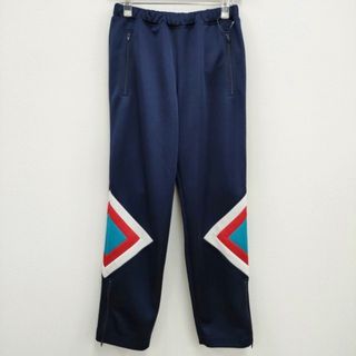 77CIRCA - 77circa カットバック トラックパンツ ジャージ 定価37400円 パンツ 23AW ネイビー レディース ナナナナサーカ【中古】4-0227M♪