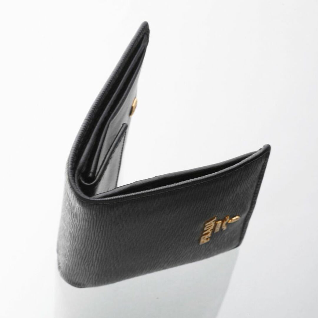PRADA(プラダ)のK3355M 良品 プラダ ヴィッテロ ムーヴ 二つ折 コンパクト 財布 箱付き レディースのファッション小物(財布)の商品写真