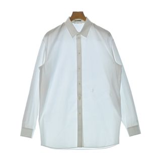 ジルサンダー(Jil Sander)のJIL SANDER ジルサンダー カジュアルシャツ 39(M位) 白 【古着】【中古】(シャツ)