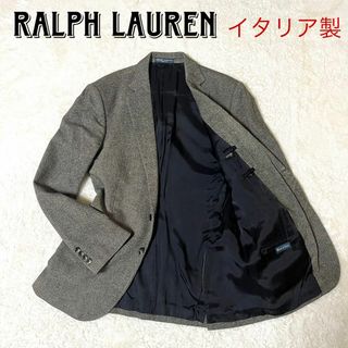 POLO RALPH LAUREN - 希少 90s イタリア製 ポロバイラルフローレン ツイードテーラードジャケットM