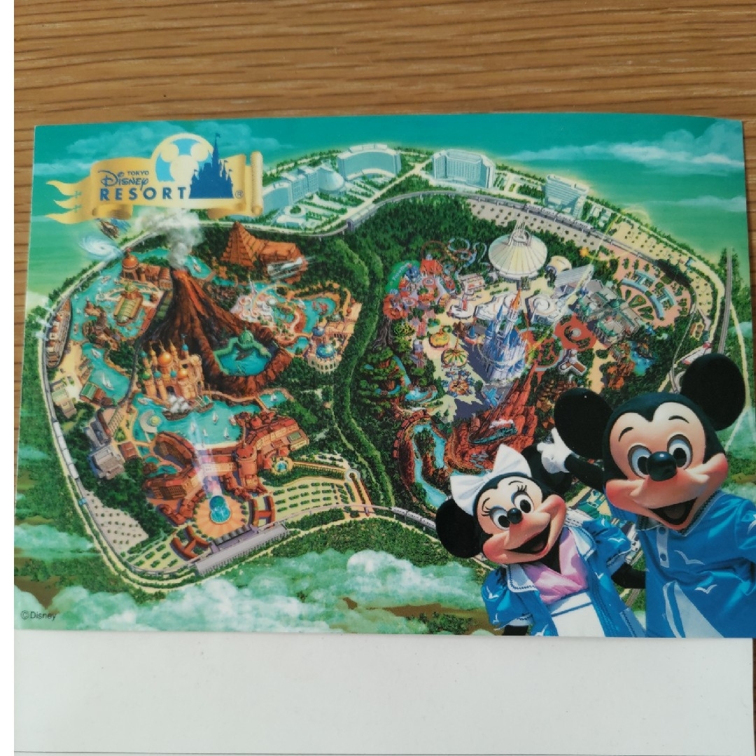 Disney(ディズニー)のディズニーポストカード エンタメ/ホビーのエンタメ その他(その他)の商品写真