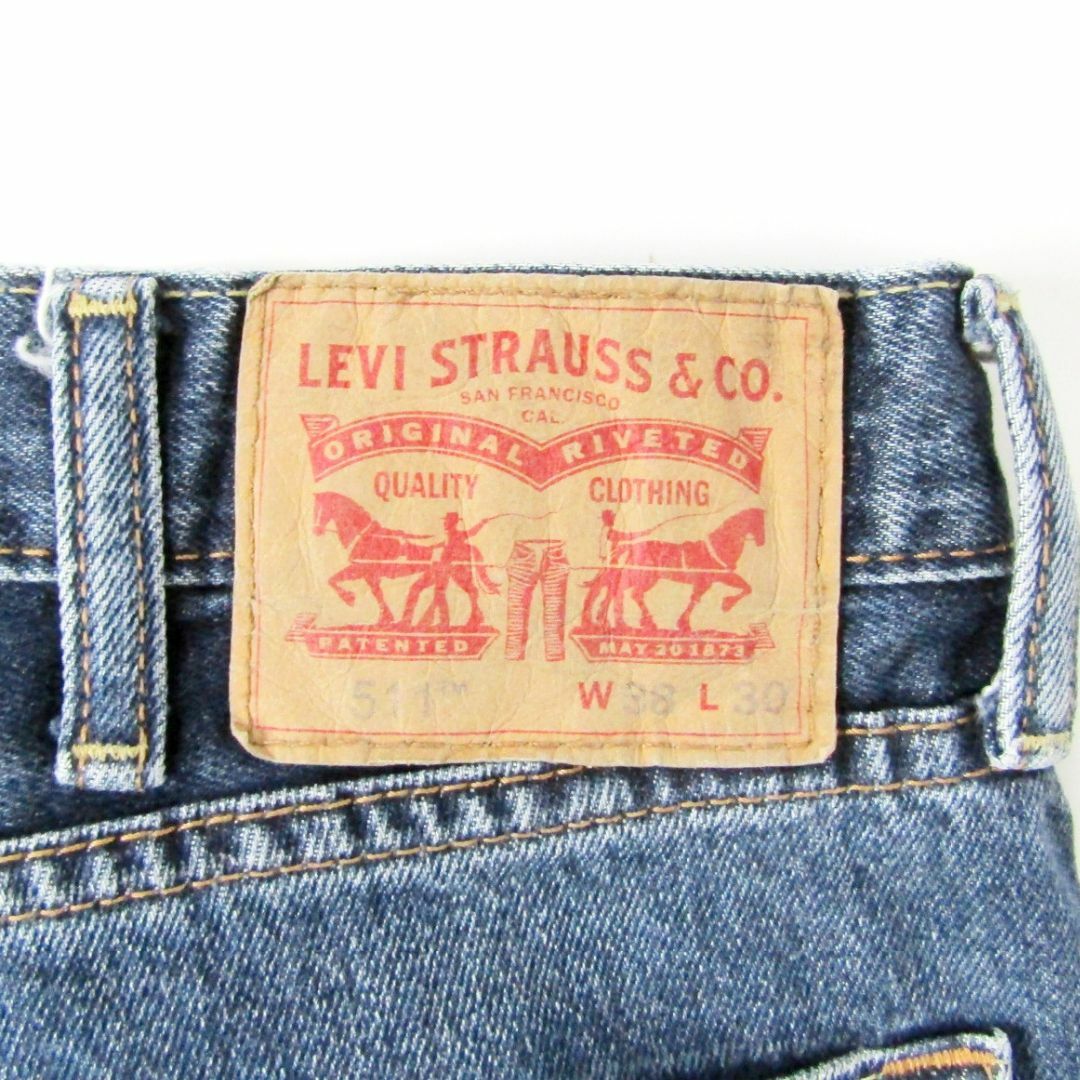 Levi's(リーバイス)のLEVI’Sリーバイス511▼スリムデニム▼ビッグサイズ▼38▼W約96cm メンズのパンツ(デニム/ジーンズ)の商品写真