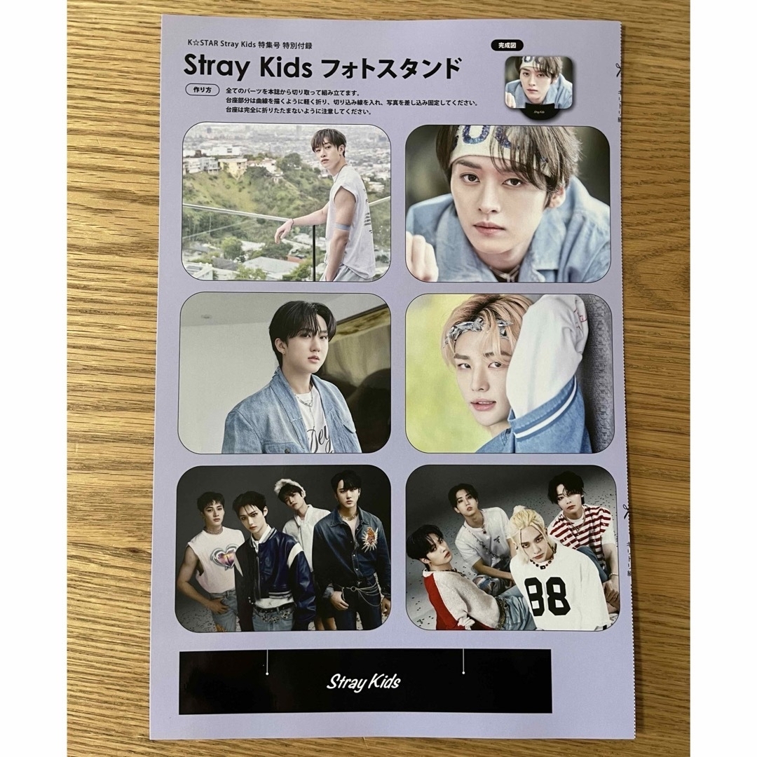 Stray Kids(ストレイキッズ)の雑誌『StrayKids特集号 やっぱスキズでしょ！』付録 エンタメ/ホビーのタレントグッズ(アイドルグッズ)の商品写真