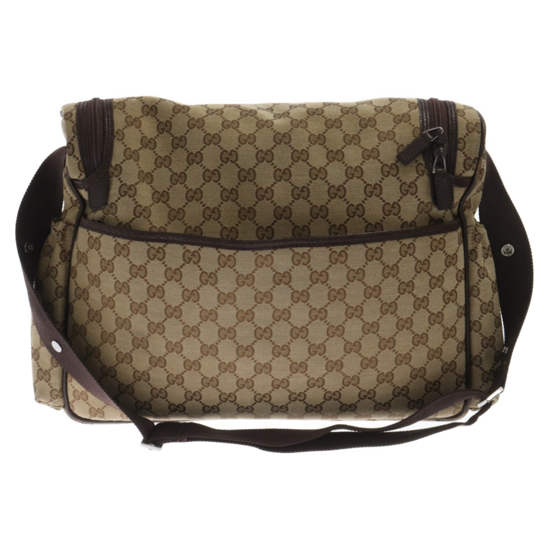 Gucci(グッチ)のGUCCI グッチ GGキャンバス マザーズバッグ ショルダーバッグ 123326 ベージュ メンズのバッグ(ショルダーバッグ)の商品写真