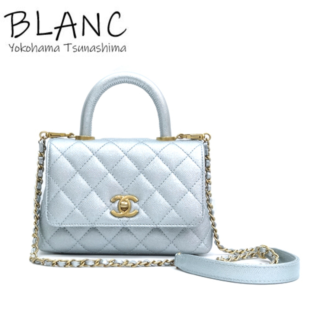 CHANEL - シャネル ココハンドルXXS 2wayチェーンハンドバッグ CHANEL - シャネル ココハンドルXXS 2wayチェーンハンドバッグ