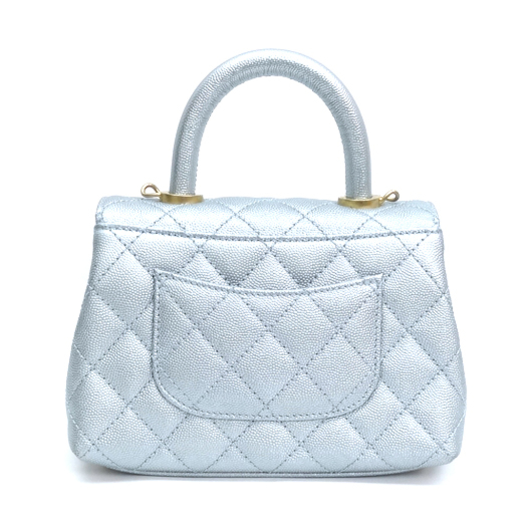 CHANEL - シャネル ココハンドルXXS 2wayチェーンハンドバッグ CHANEL - シャネル ココハンドルXXS 2wayチェーンハンドバッグ