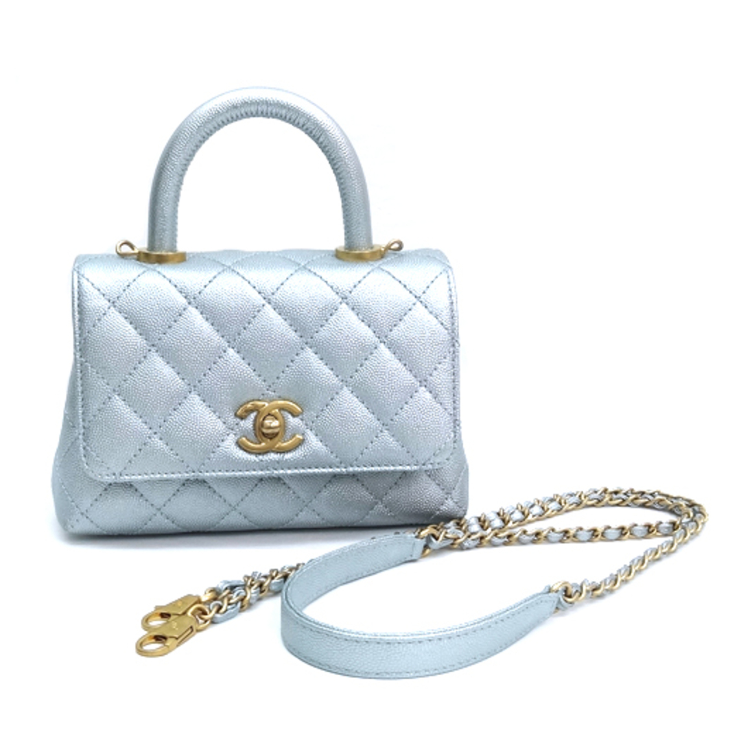 CHANEL - シャネル ココハンドルXXS 2wayチェーンハンドバッグ CHANEL - シャネル ココハンドルXXS 2wayチェーンハンドバッグ