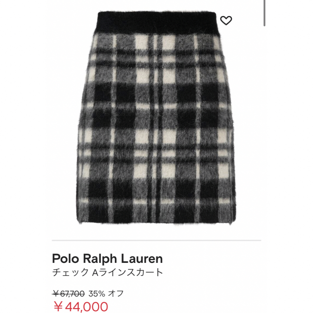 POLO RALPH LAUREN(ポロラルフローレン)の【 POLO RALPH LAUREN 】 ニット スカート レディースのスカート(ミニスカート)の商品写真