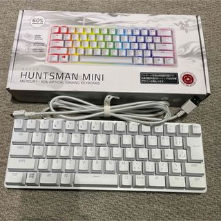 Razer - RAZER ゲーミングキーボード Huntsman Mini JP 白 赤軸