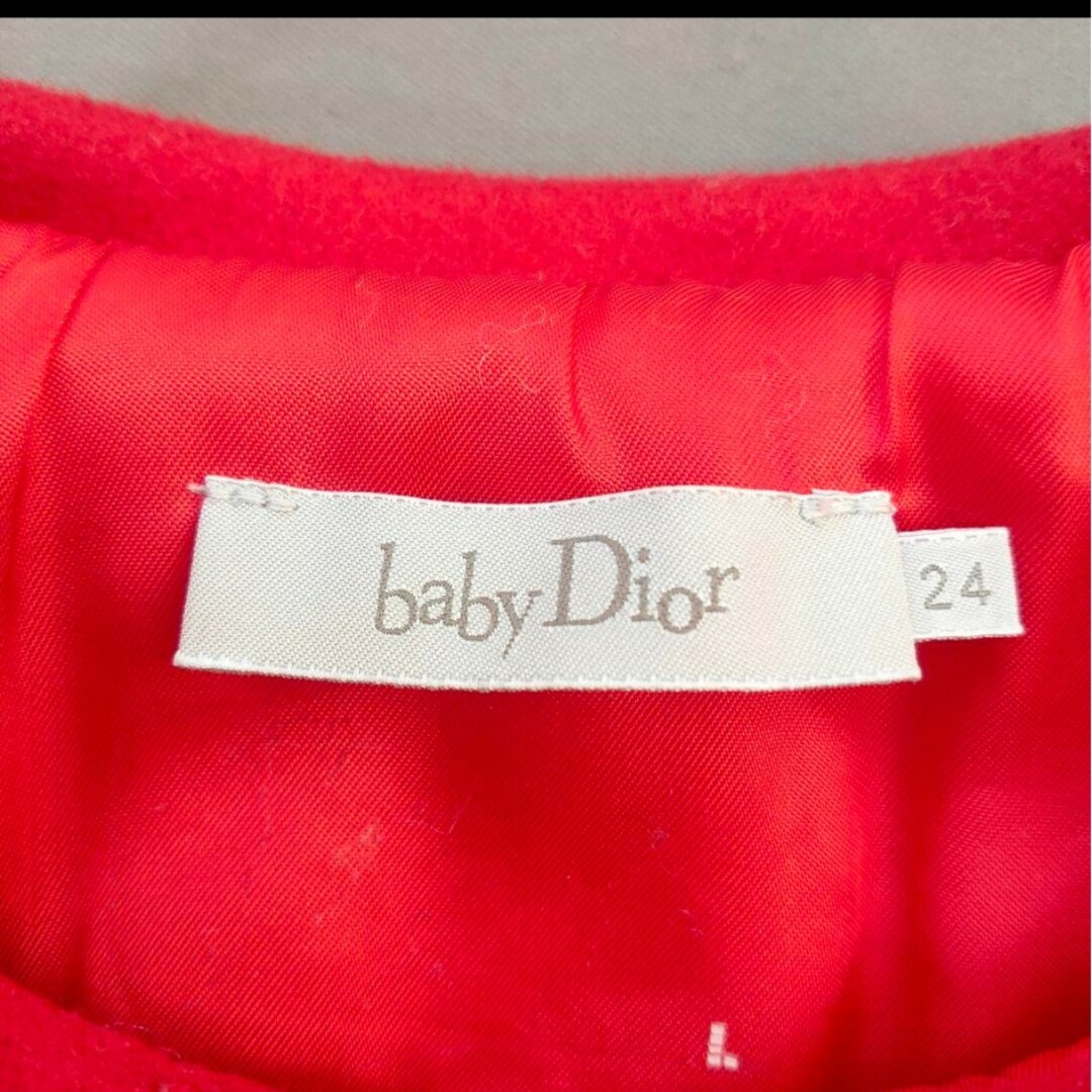 baby Dior(ベビーディオール)のベビーディオール コート キッズ/ベビー/マタニティのキッズ服女の子用(90cm~)(コート)の商品写真