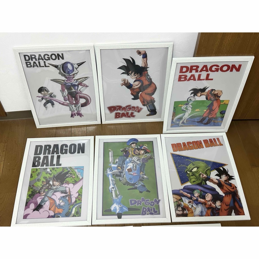 ドラゴンボール ビジュアルボード 全種セット 額縁入り 原画 ドラゴンボール ビジュアルボード 全種セット 額縁入り 原画