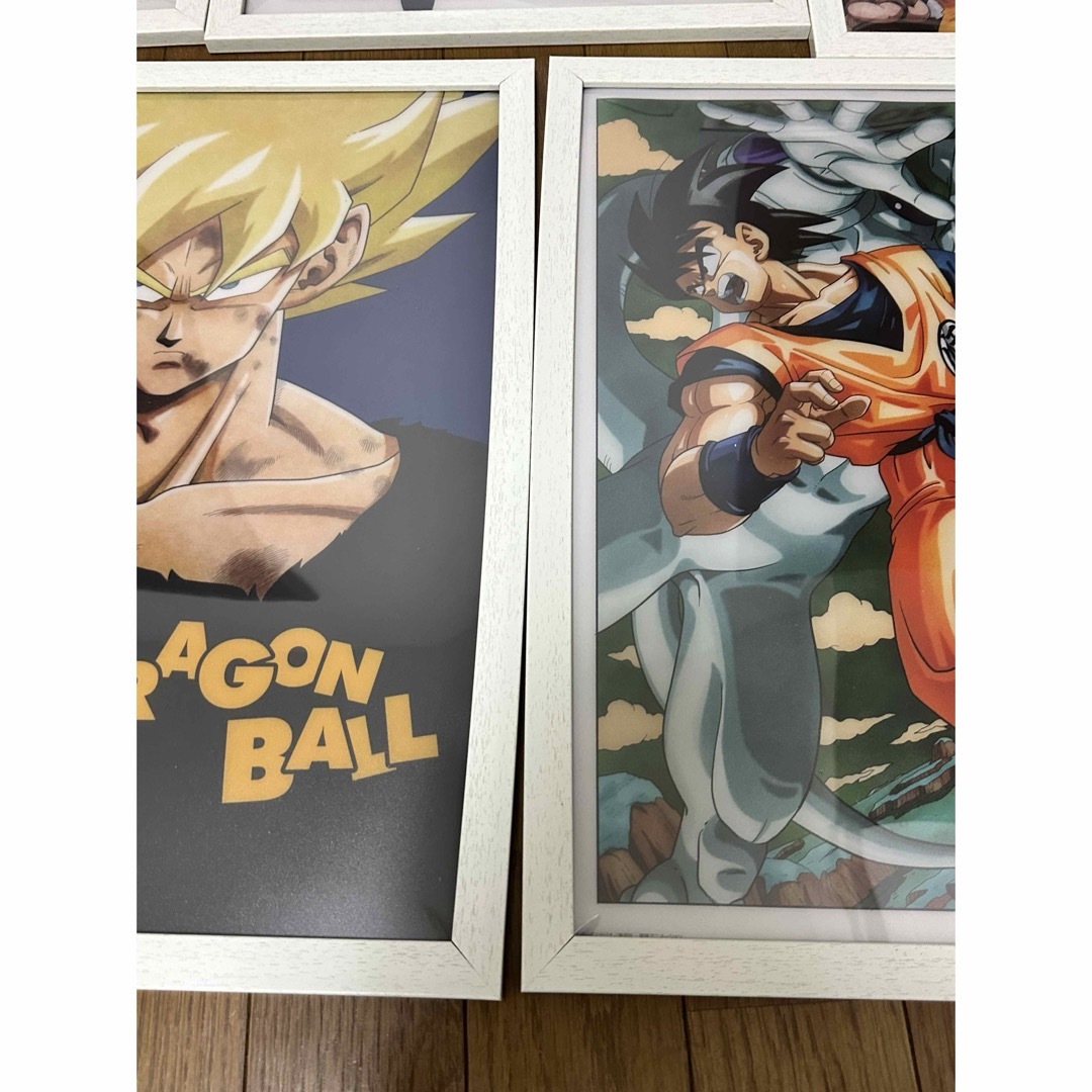 ドラゴンボール　ビジュアルボード　全種セット　額縁入り　原画ポスター 鳥山明