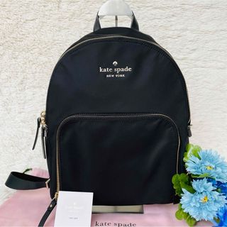 ケイトスペードニューヨーク(kate spade new york)の未使用級★ケイトスペード バックパック ワトソンレーン ナイロン ブラック 黒(リュック/バックパック)