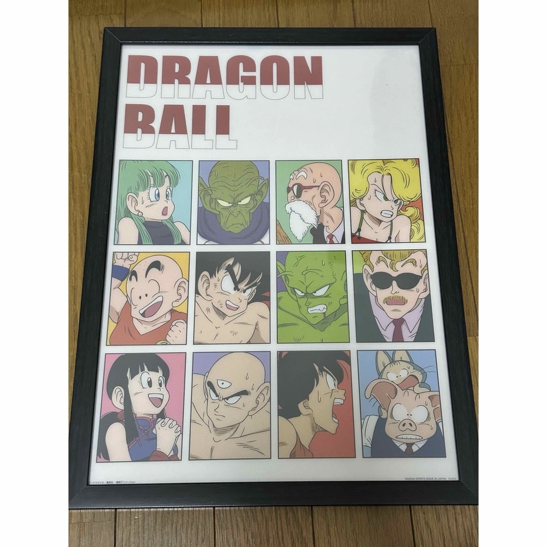 ドラゴンボール ビジュアルシート A3ポスター 額縁 全6種セット ドラゴンボール ビジュアルシート A3ポスター 額縁 全6種セット
