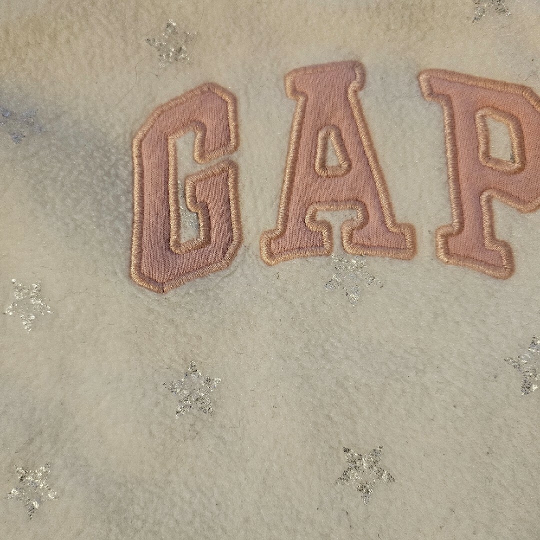 babyGAP(ベビーギャップ)のベビーギャップ　フリースロンパース　アウター　くま耳 キッズ/ベビー/マタニティのベビー服(~85cm)(カバーオール)の商品写真