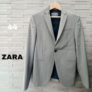 ZARA - ZARA MAN テーラード ジャケット スーツ グレー 上着 メンズ 礼服