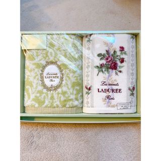 ラデュレ(LADUREE)のラデュレ フェイスタオル2枚(タオル/バス用品)