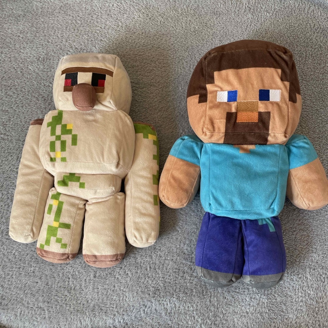 Minecraft(マインクラフト)のマイクラ　ぬいぐるみ　 エンタメ/ホビーのおもちゃ/ぬいぐるみ(ぬいぐるみ)の商品写真