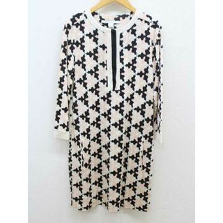 ダイアンフォンファステンバーグ(DIANE von FURSTENBERG)の【春物 新入荷】‡DIANE von FURSTENBERG/ダイアンフォンファステンバーグ‡総柄ワンピース/七分袖 マルチカラ― レディース 4【中古】春夏 512042(その他)