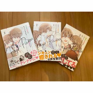 職場と自宅でギャップのあるパパ3巻セット(少女漫画)