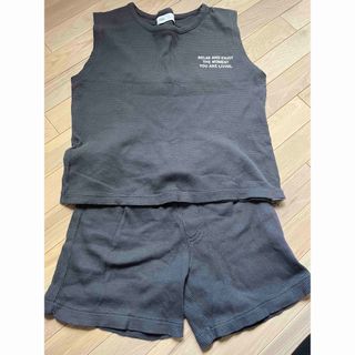 ザラキッズ(ZARA KIDS)のZARAキッズ　ノースリーブ　セットアップ(Tシャツ/カットソー)