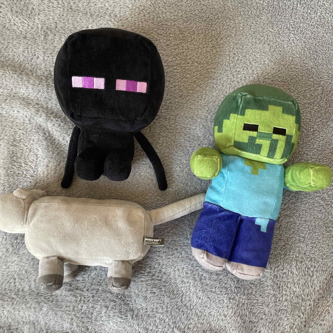 Minecraft(マインクラフト)のマイクラ　ぬいぐるみ エンタメ/ホビーのおもちゃ/ぬいぐるみ(ぬいぐるみ)の商品写真