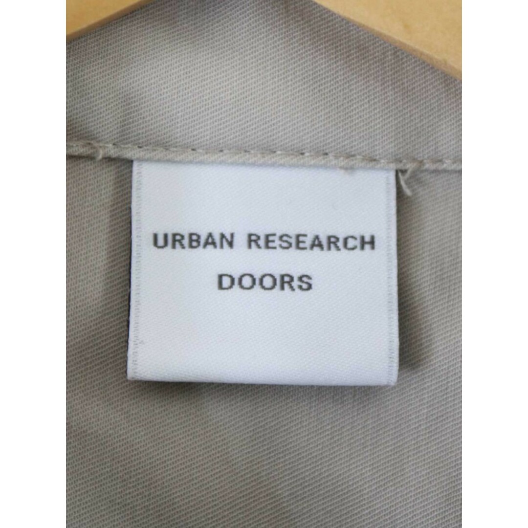 URBAN RESEARCH DOORS(アーバンリサーチドアーズ)の‡URBAN RESEARCH DOORS/アーバン リサーチ ドアーズ‡2020年製/ワークシャツワンピース/ロング丈/長袖 ベージュ レディース ONE【中古】 春夏秋冬 312122 onepi レディースのワンピース(その他)の商品写真