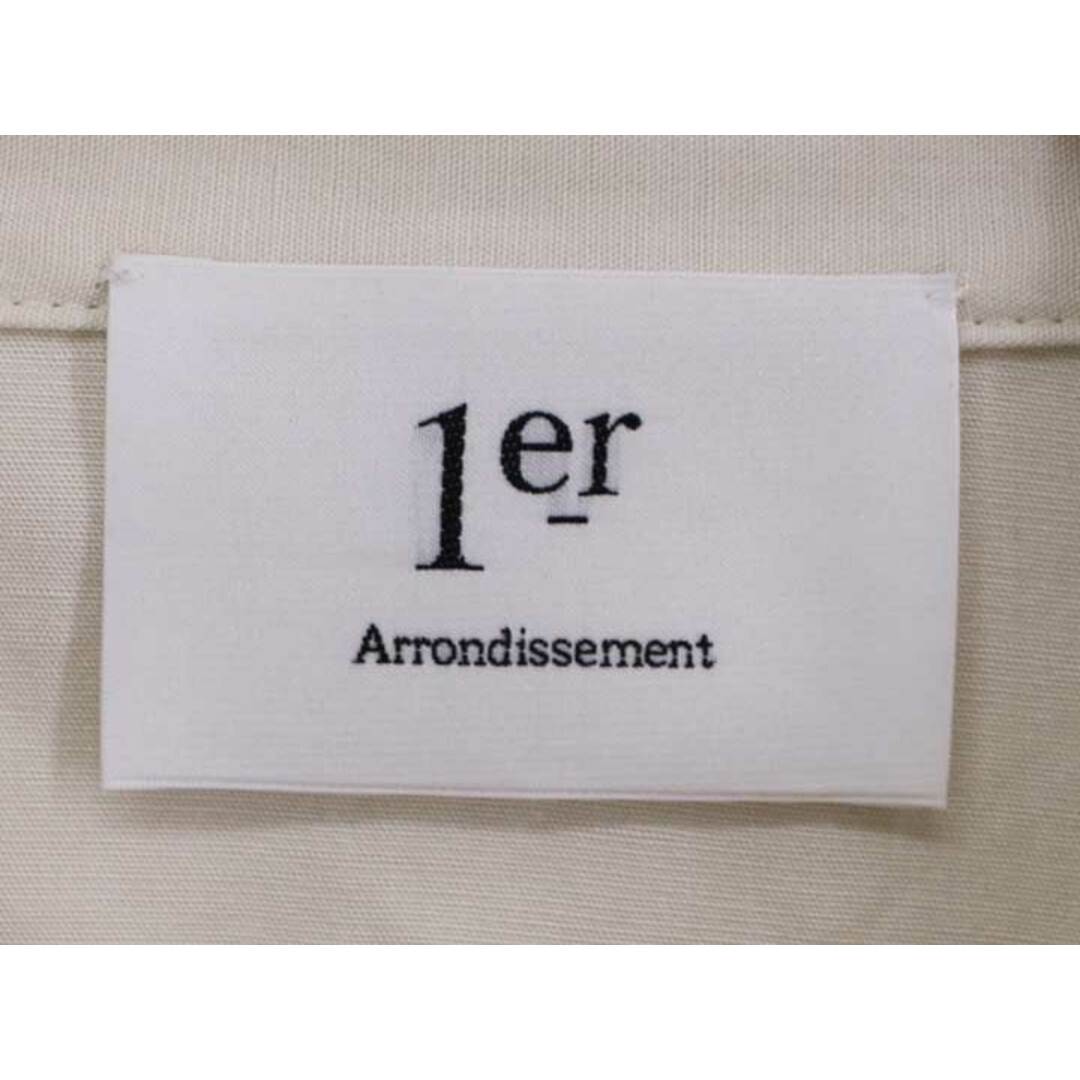 1er Arrondissement(プルミエアロンディスモン)の【春物新入荷】■1er Arrondissement/プルミエアロンディスモン■リネン混シャツワンピースペチコート付/ポケット/長袖 ベージュ レディース 38【中古】春夏 onepi 912042 レディースのワンピース(その他)の商品写真