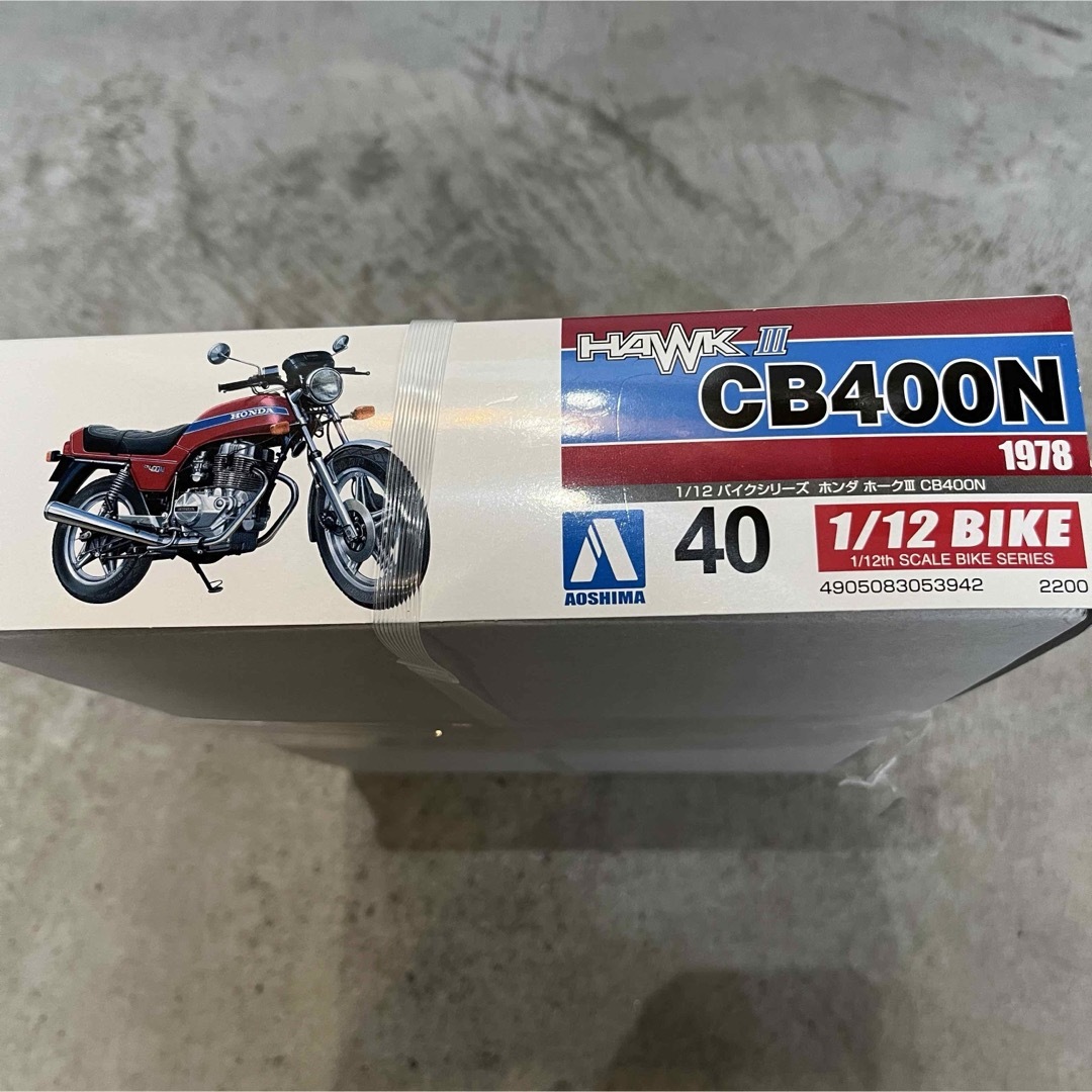 AOSHIMA】1/12 ホンダ ホークⅢ CB400N (バイクプラモデル AOSHIMA】1/12 ホンダ ホークⅢ CB400N (バイクプラモデル